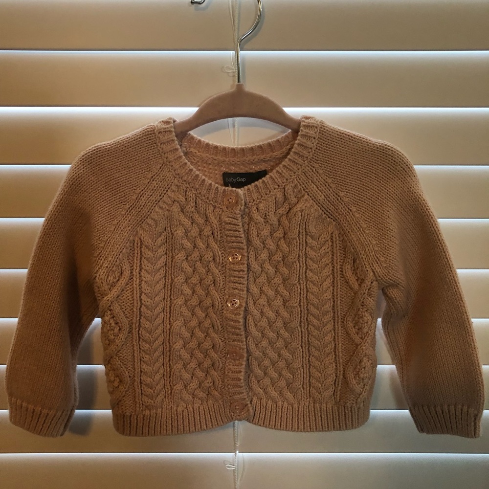 Beautiful Rose color Cardi Sweater